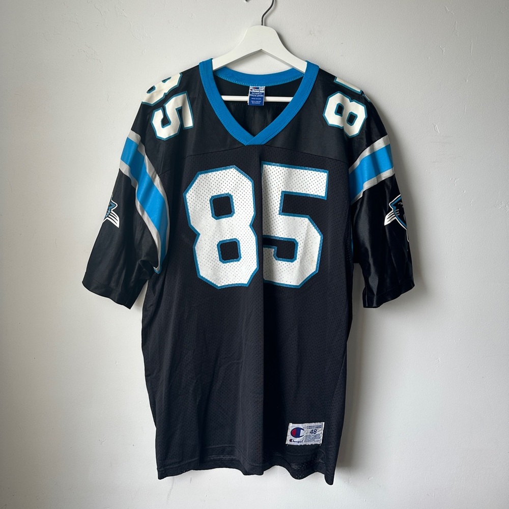Vintage champion Carolina Panthers Wesley walls jersey size 48